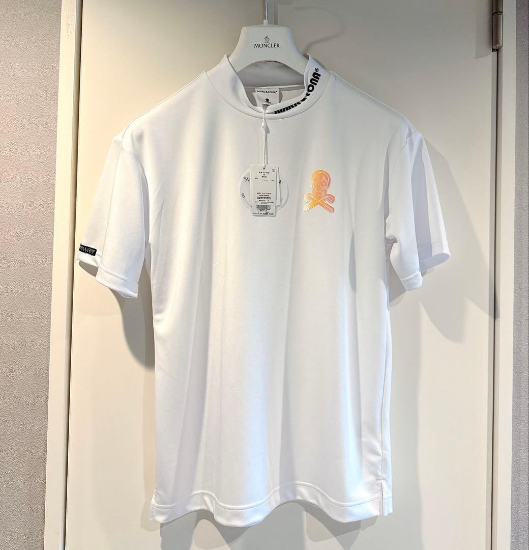 新品 ★ MARK&LONA モックネック シャツ マーク&ロナ 2024