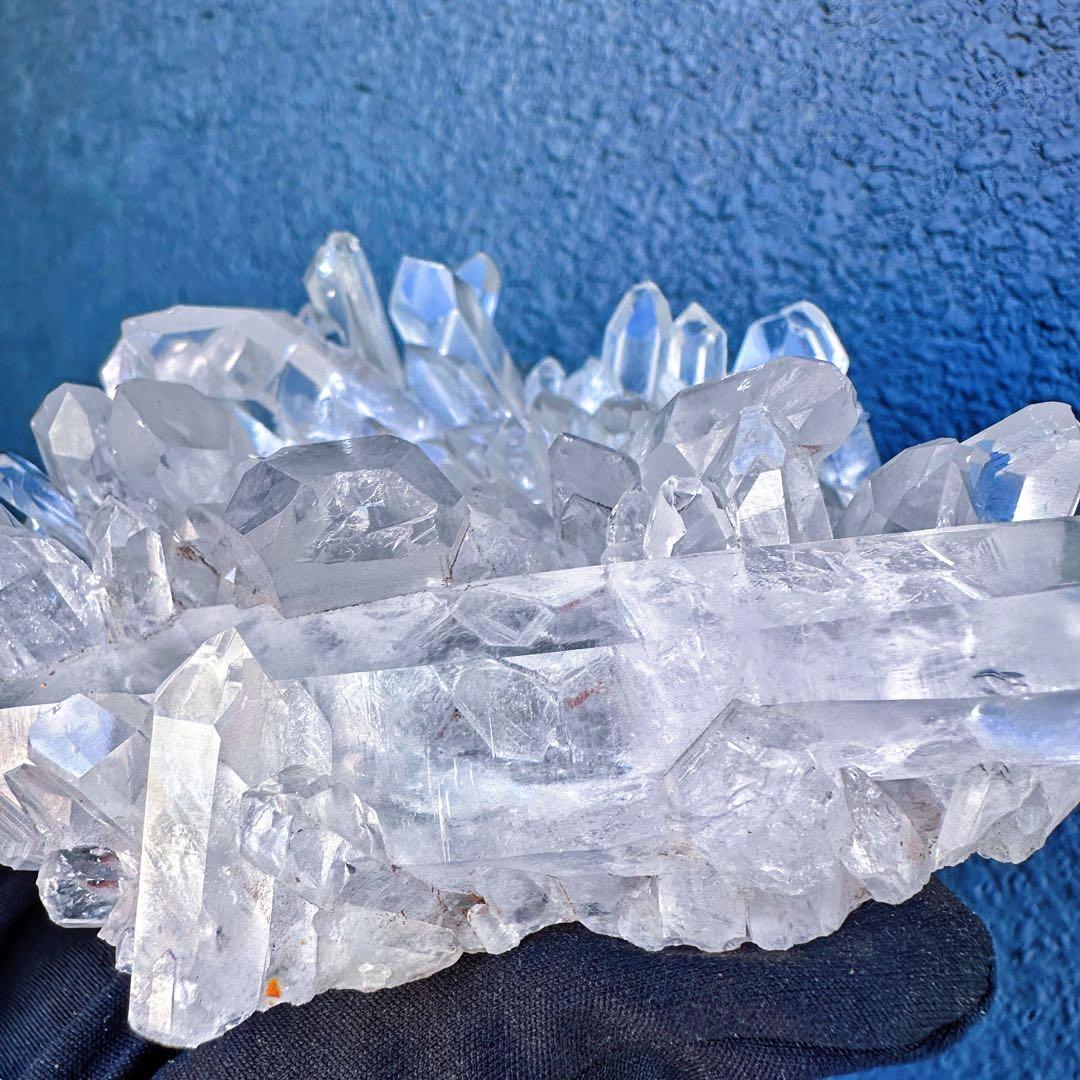 別格高級品❗️希少高透明度❗️浄化❗️超強いパワーキラキラヒマラヤクラスターA1326