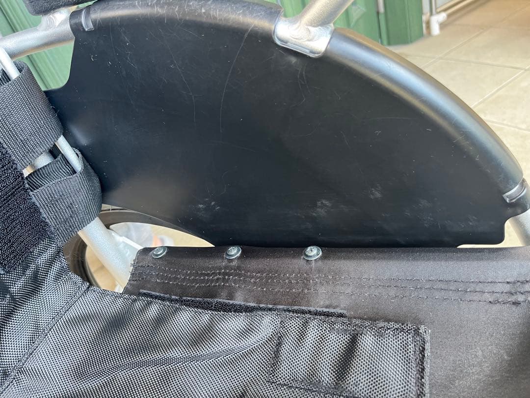 マツナガ NEXT CURE 折りたたみ介助用車椅子 青