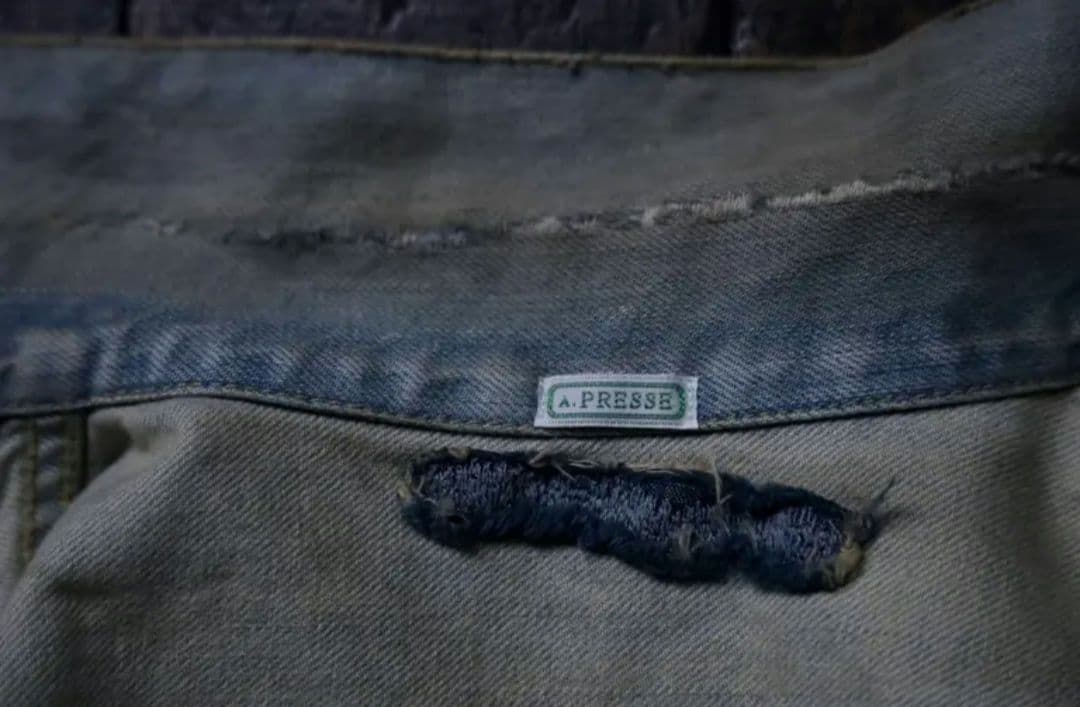 ジャケット・アウター A.PRESSE 24AW 1st Type Denim Jacket 48