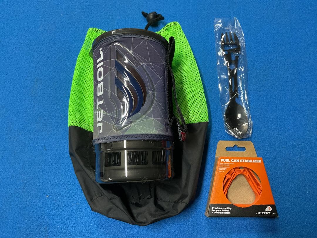 mont-bell JETBOILフラッシュ新品パーツリメイク動作良好美品セット