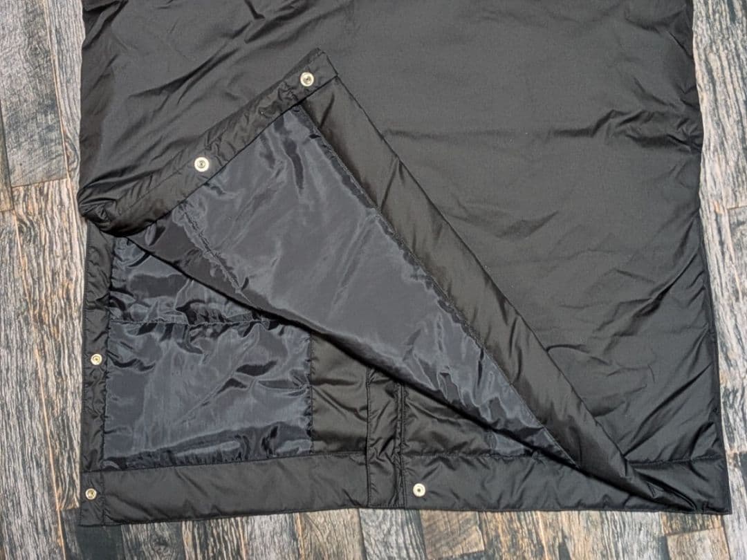 2XL アディダス 中綿 裏ボア ベンチコート　ロング ジャケット 紺 ネイビー