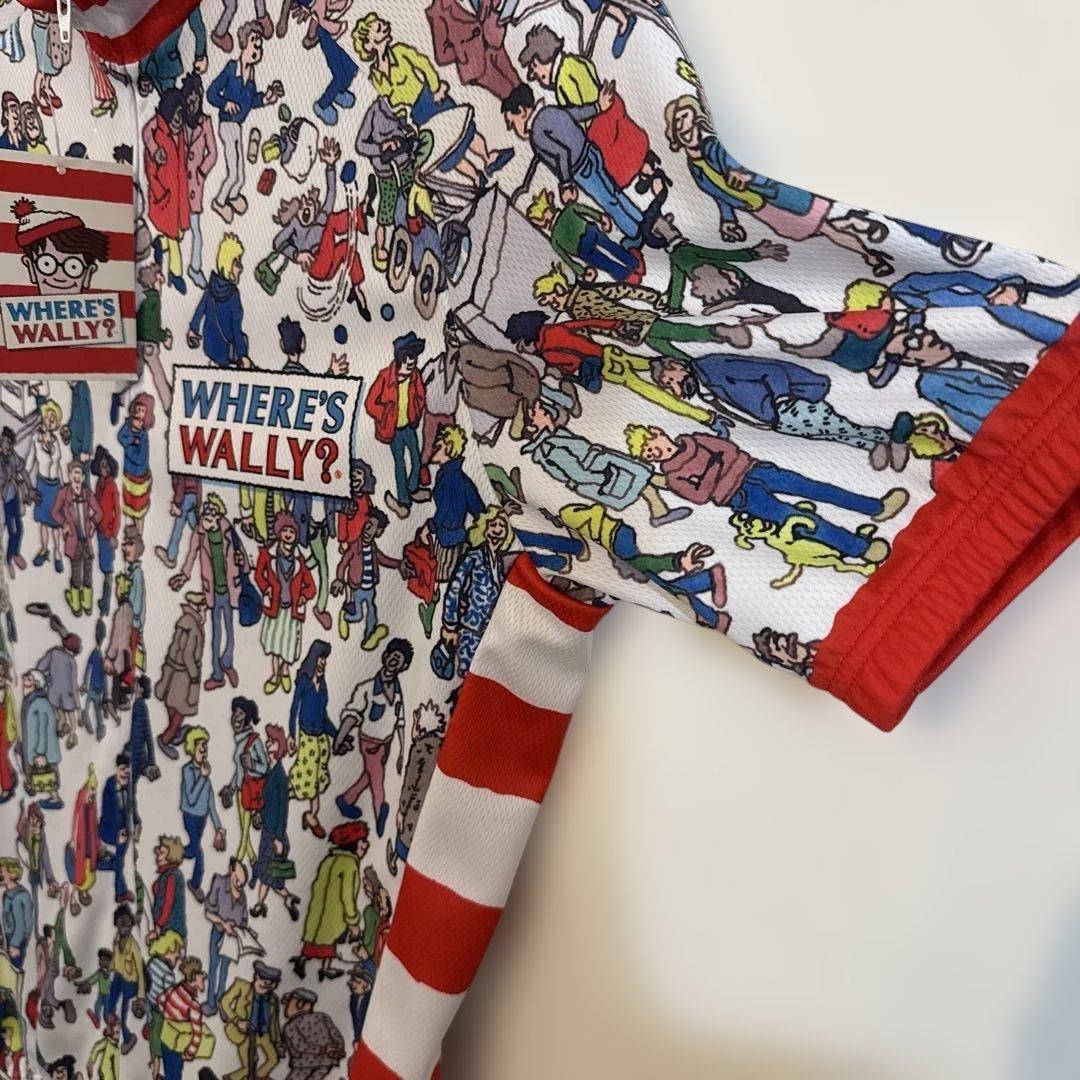 【新品・定価: 14,850円】サイクルジャージ ウォーリーを探せ Lサイズ