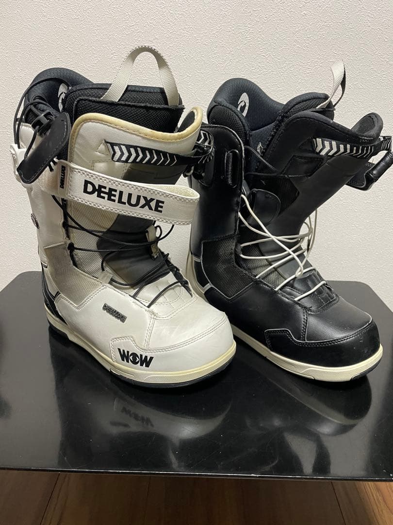 DEELUXE ID WOW 18-19 25.5cm サイン入り 白 黒