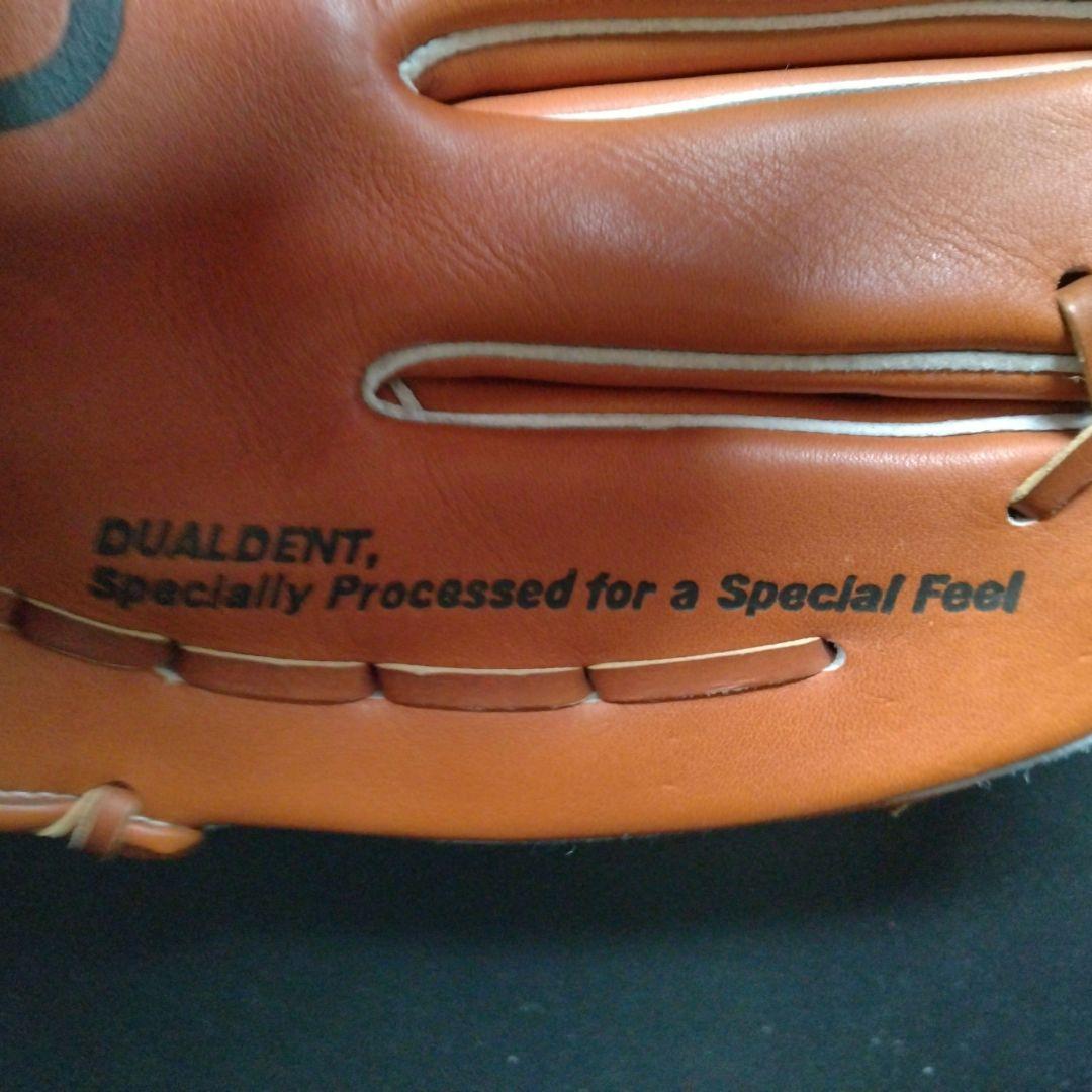 ミツワタイガー グローブ 未使用 タグ付　TIGER DUALDENT　軟式