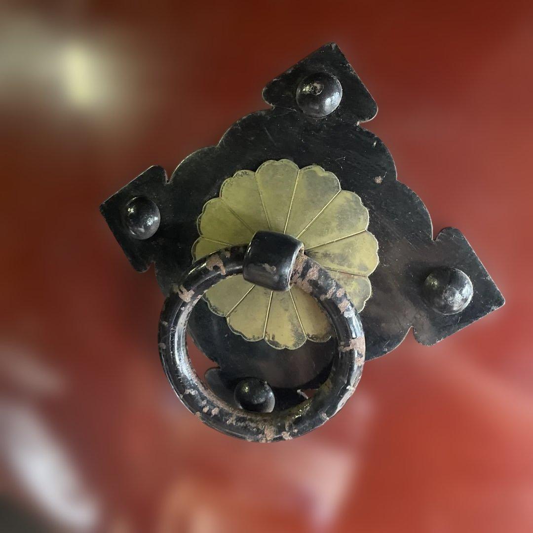 長胴太鼓　打面2尺巻耳 径60cm 耳あり　バチ2本付き　胴長さ77cm 重い