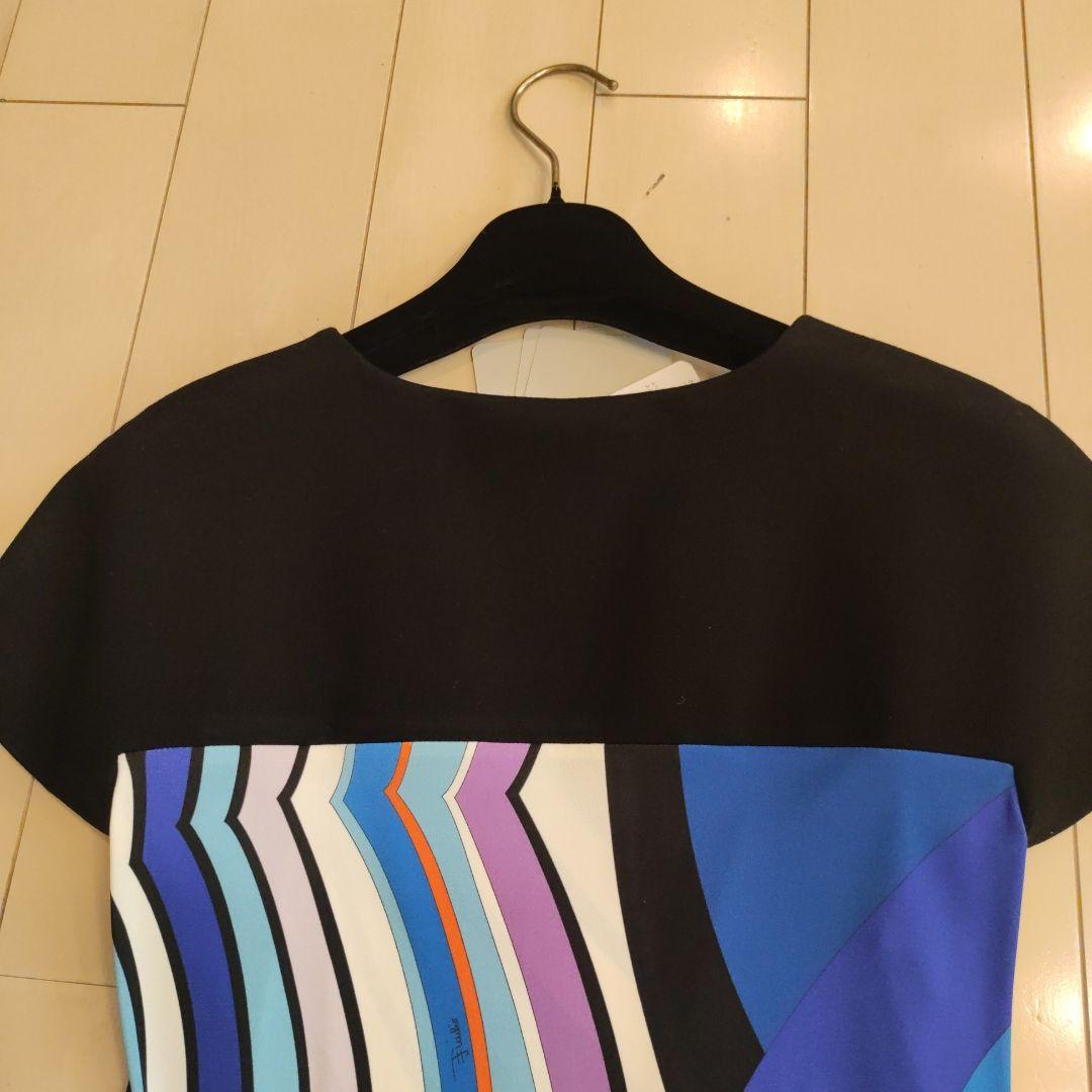 新品未使用　EMILIO PUCCI⭐︎幾何学模様⭐︎ワンピース⭐︎38サイズ
