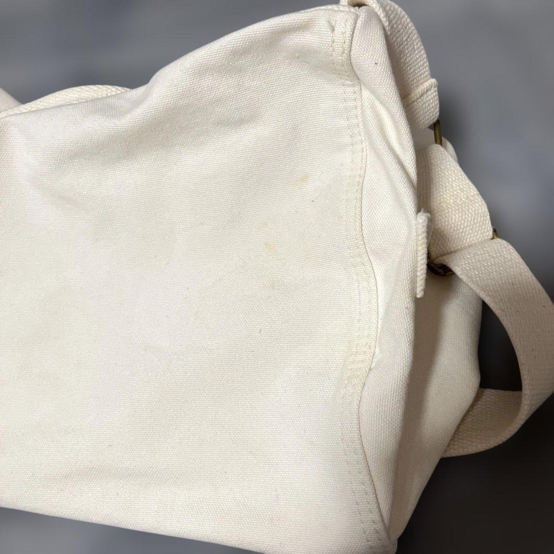 希少✨ポロラルフローレン 2way キャンバス ベア ボストン ホワイト白