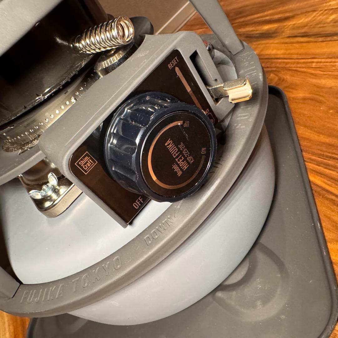 【未使用・業者塗装済】フジカ ハイペット 反射板付き ミリタリー 石油ストーブ