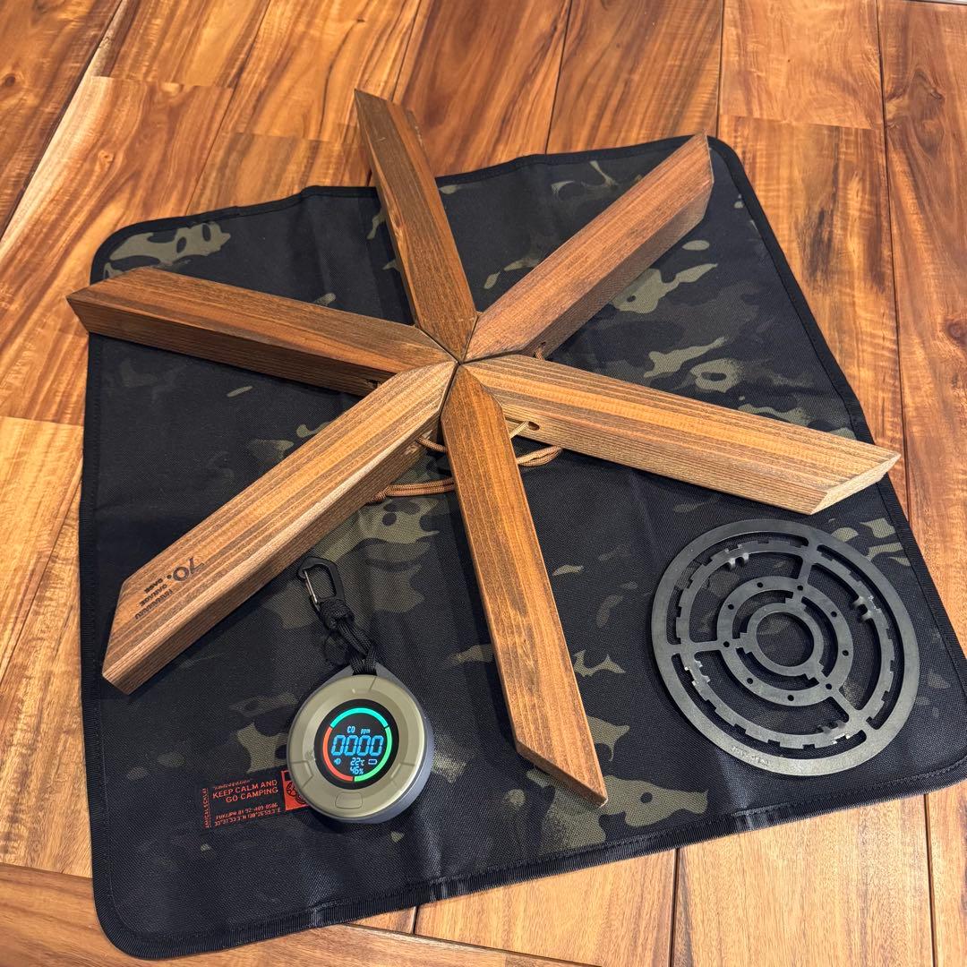 【未使用・業者塗装済】フジカ ハイペット 反射板付き ミリタリー 石油ストーブ