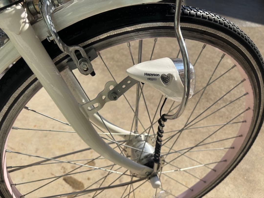 引き取り限定』サイクルベースあさひ ガールズ ラボ ラブリーホワイト