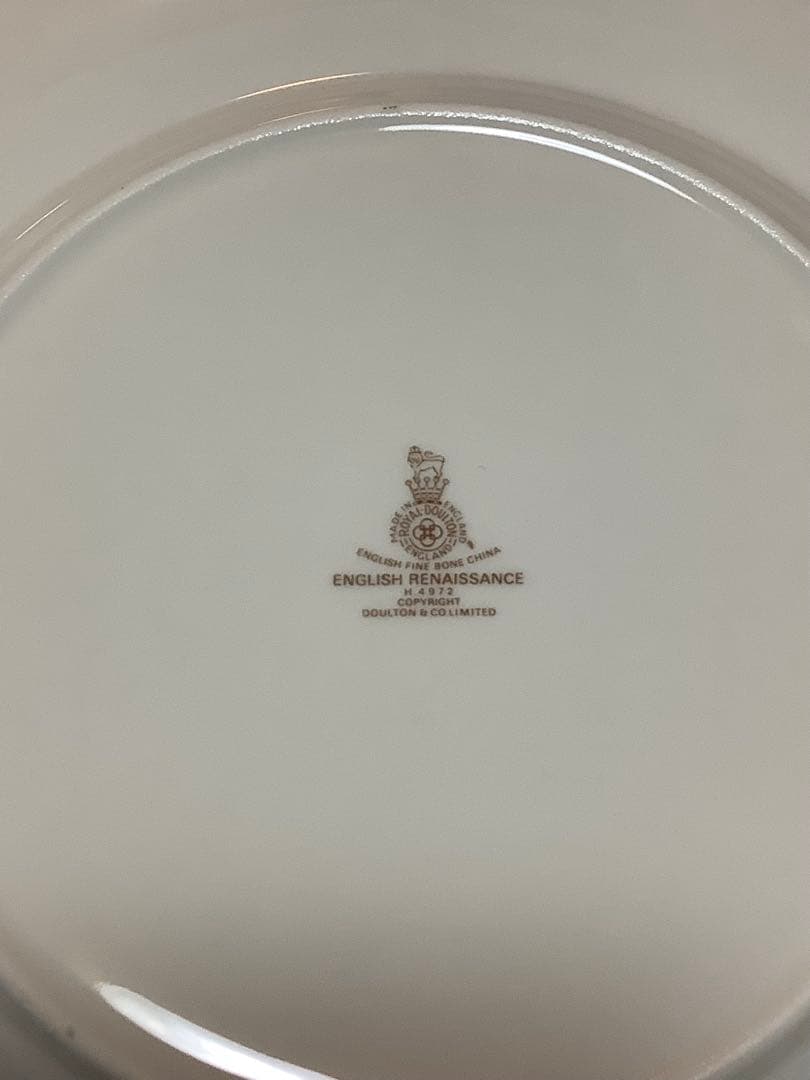 ロイヤルドルトン イングリッシュルネッサンス プレート　6枚セット