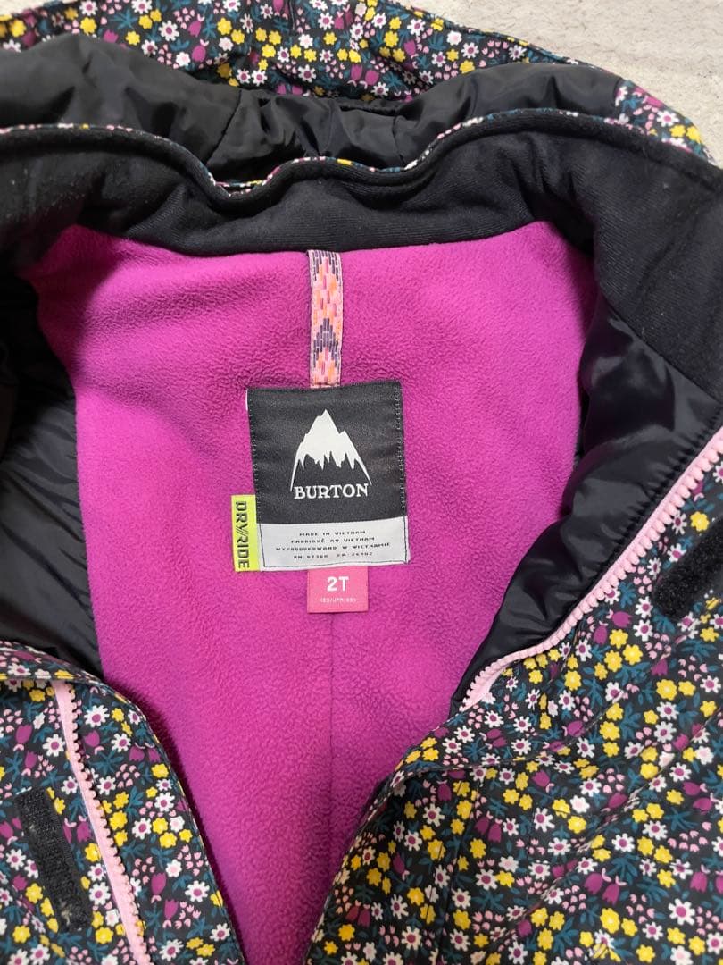 BURTON バートン スノーボード ジャケット 花柄