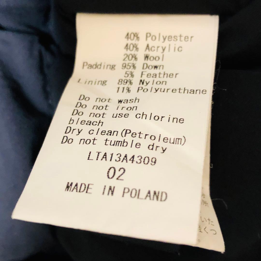 タトラス　TATRAS ダウンポンチョ レオパード　LTA13A4309 2