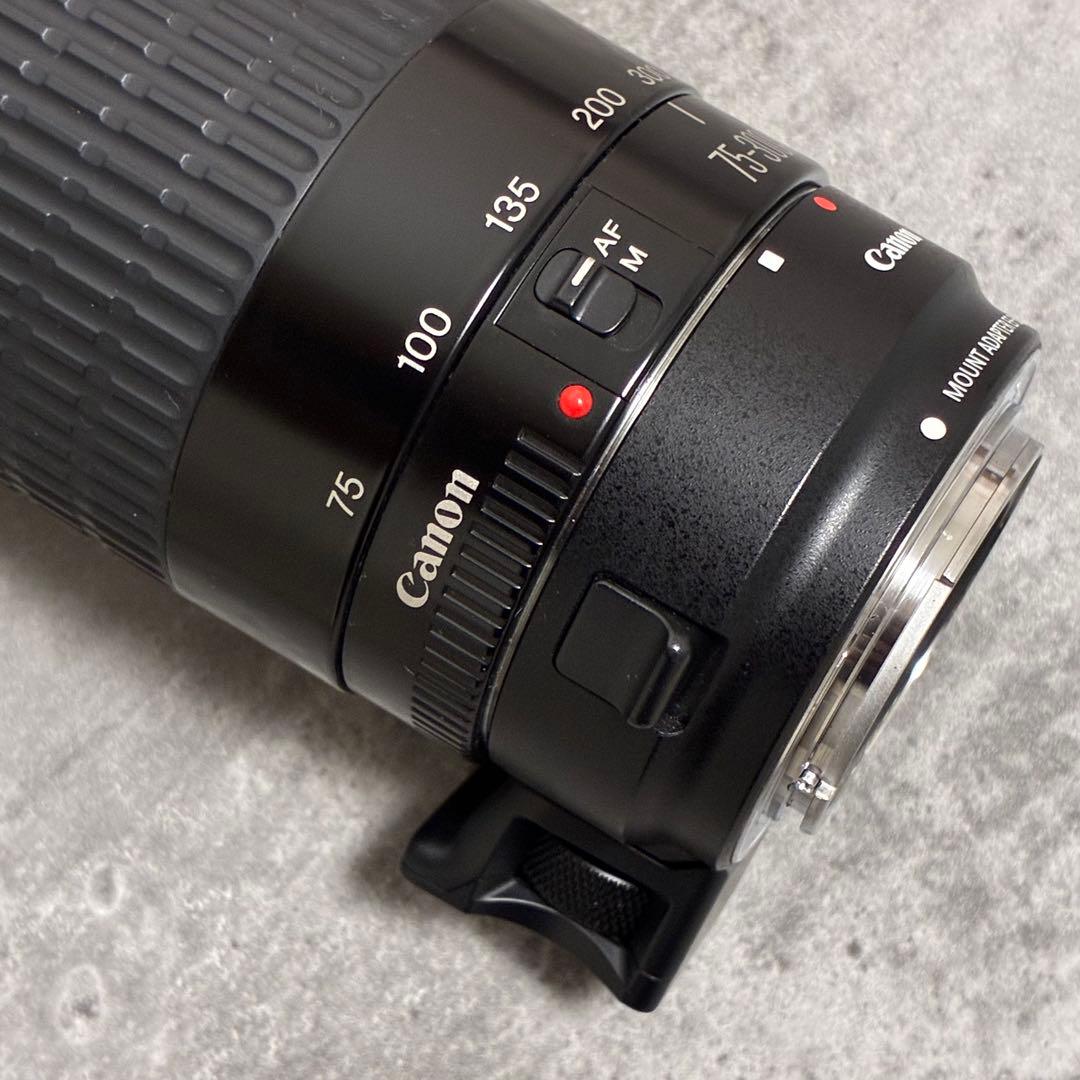 ⭐️美品⭐️Canon EF 75-300 USM & EF-EOS M アダプター