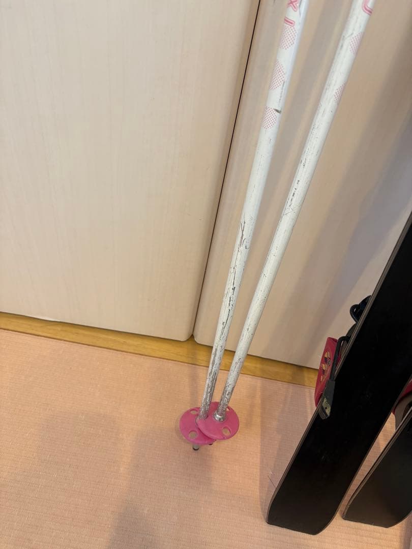 KAZAMA スキー板　ストック　スキーブーツ