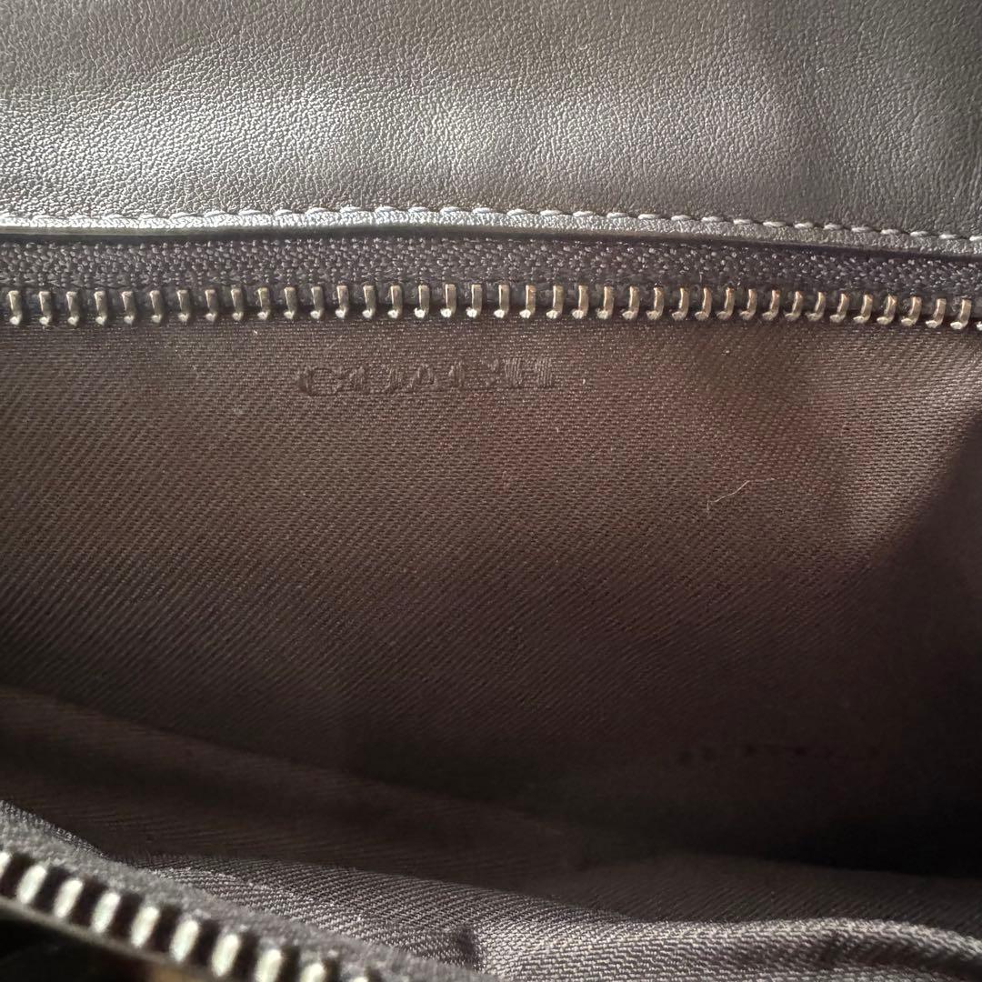 ☆COACH☆ ダークブルー ボディバッグ　メンズ&レディース