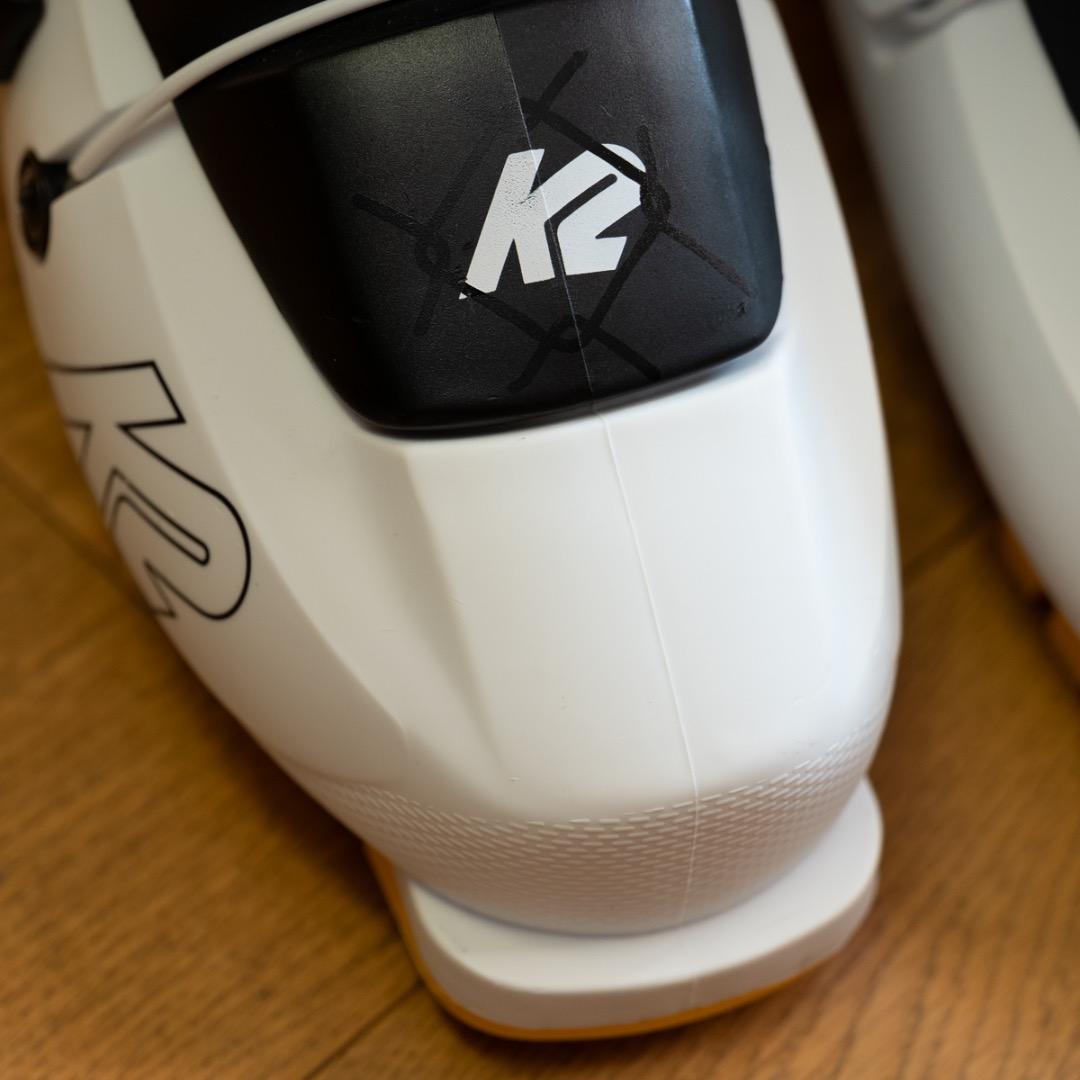 【美品】K2 REVOLVE TW + FG PRO 26.5cm フリースキー