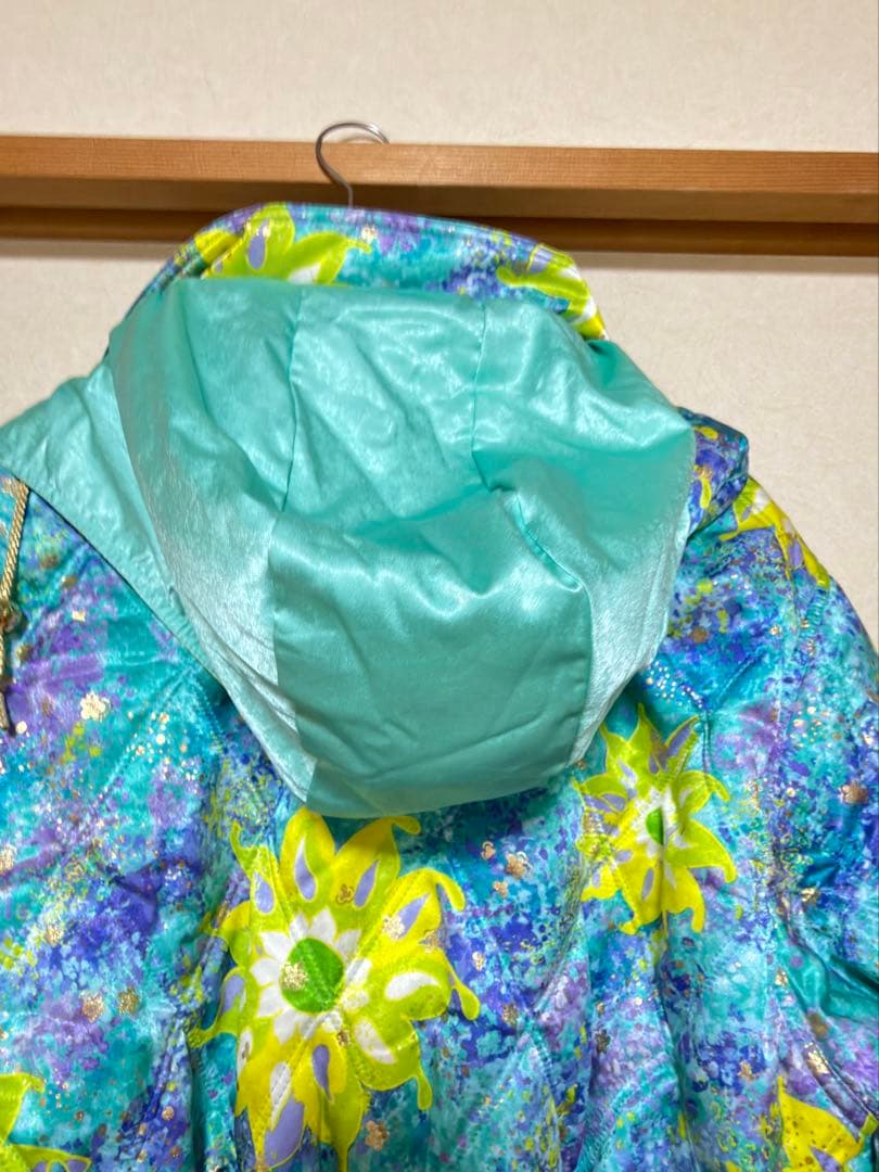 Phenix フェニックス スキーウェア レディース 美品90sレトロ派手柄花柄