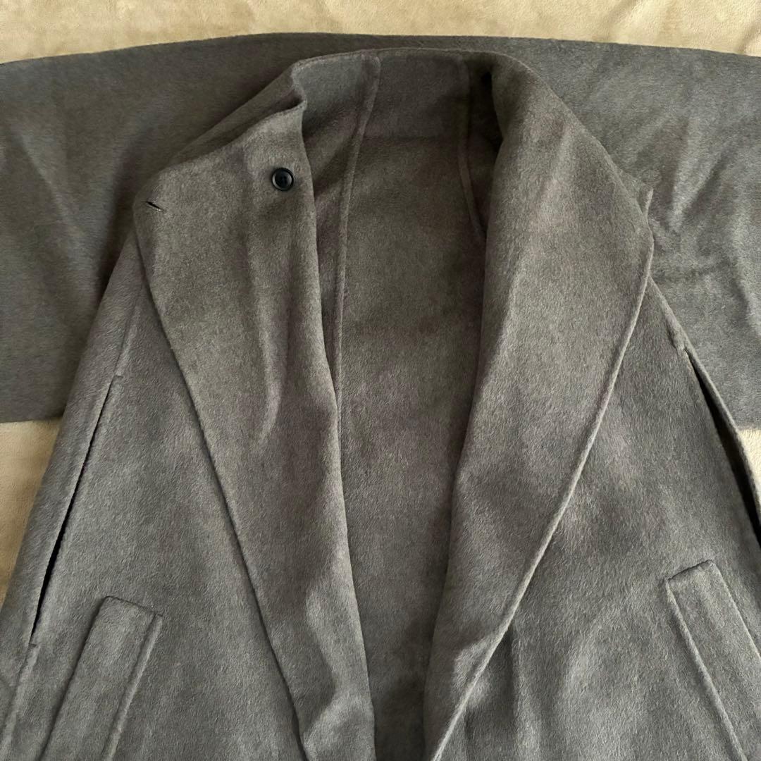 miklos VERMEIL par iena ラムカシミアマントコート