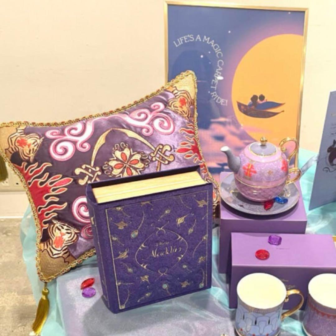 Francfranc ディズニー アラジン タイガークッション 2個セット 新品