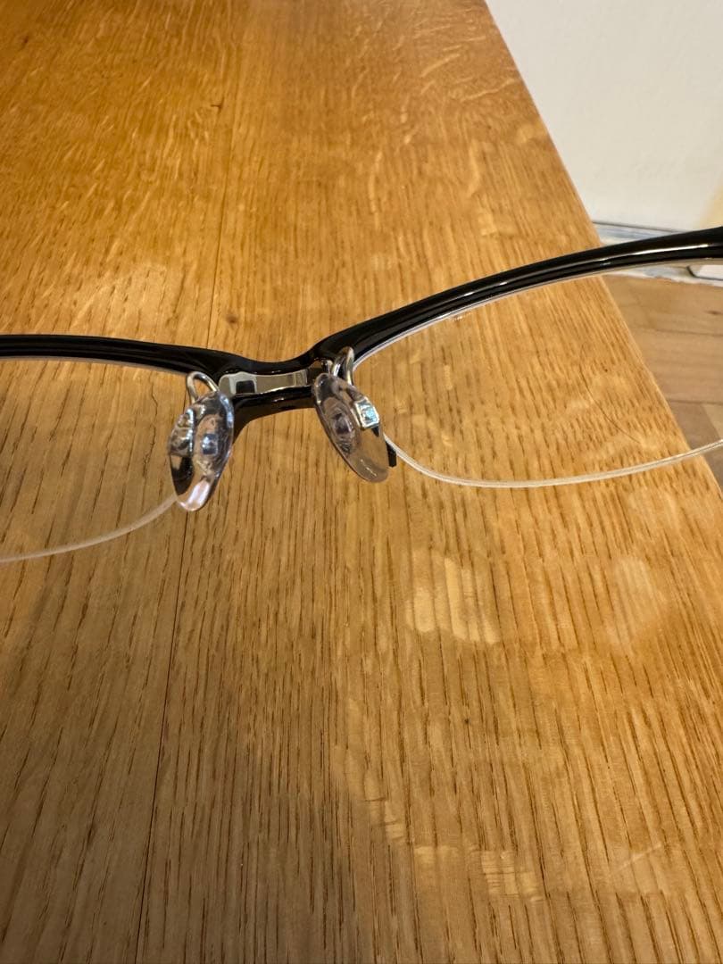 999.9 フォーナインズ　ハーフリムメガネ