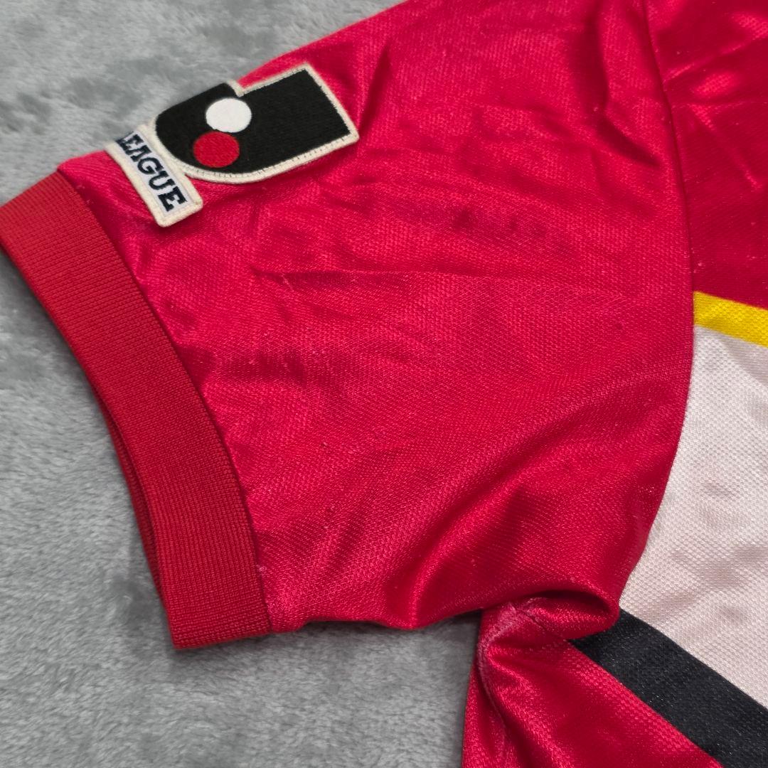 名古屋グランパス 1993 ユニフォーム L MIZUNO ミズノ 赤 鯱 J - メルカリ