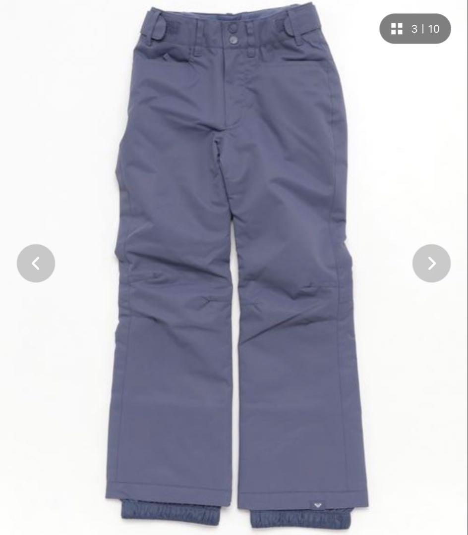 【美品】ROXY 子供用 スノーボード ジャケットとパンツセット　１４０センチ