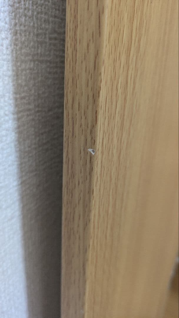 全身鏡付き木製収納ラック