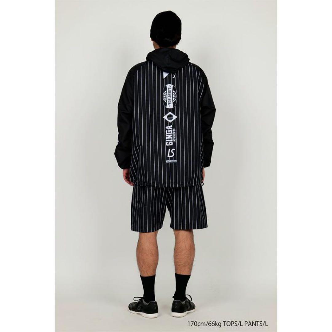 特価‼︎ LUZ e SOMBRA ストライプ ピステ ブラック L