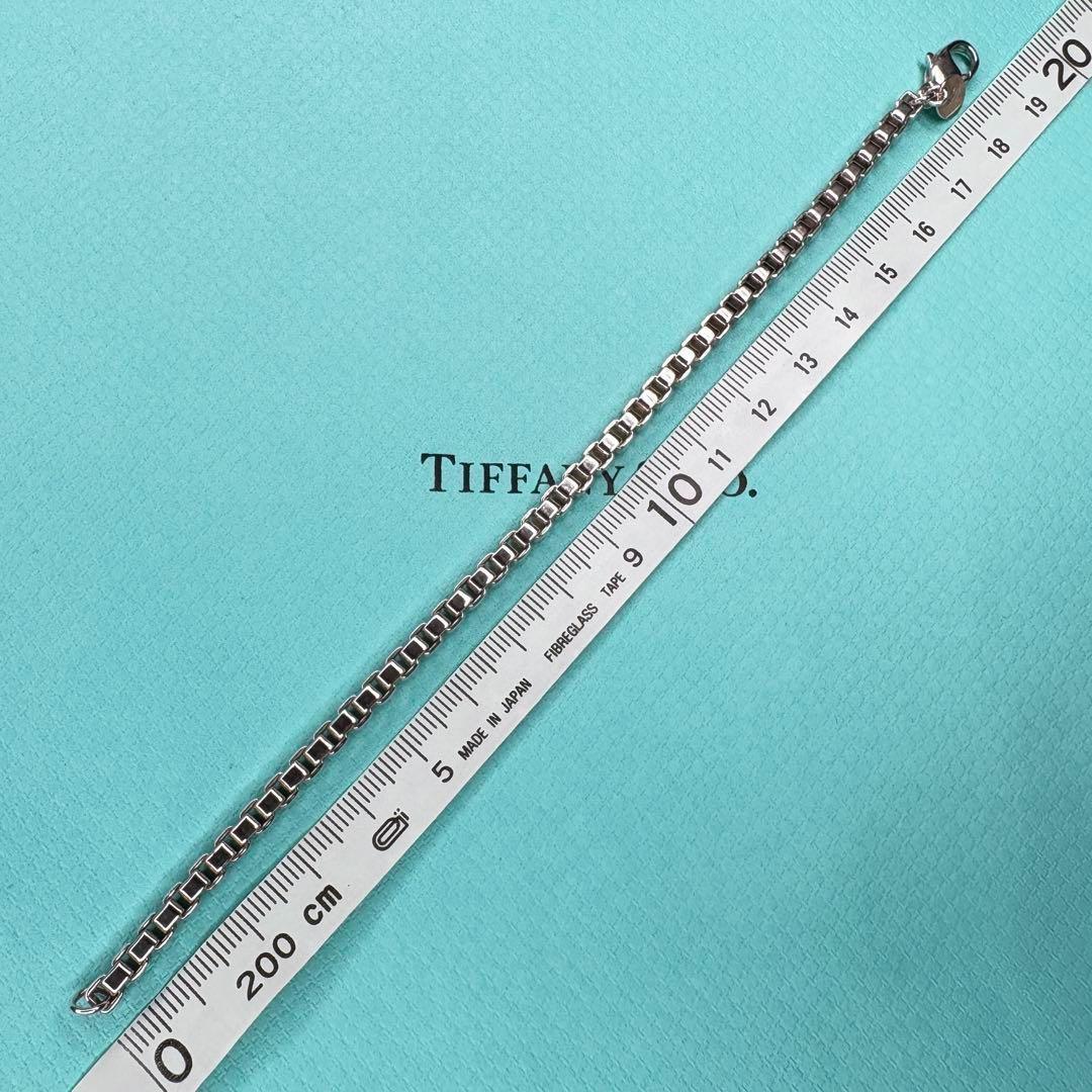 【極美品】約19cm ティファニー ベネチアン ブレスレット SV925