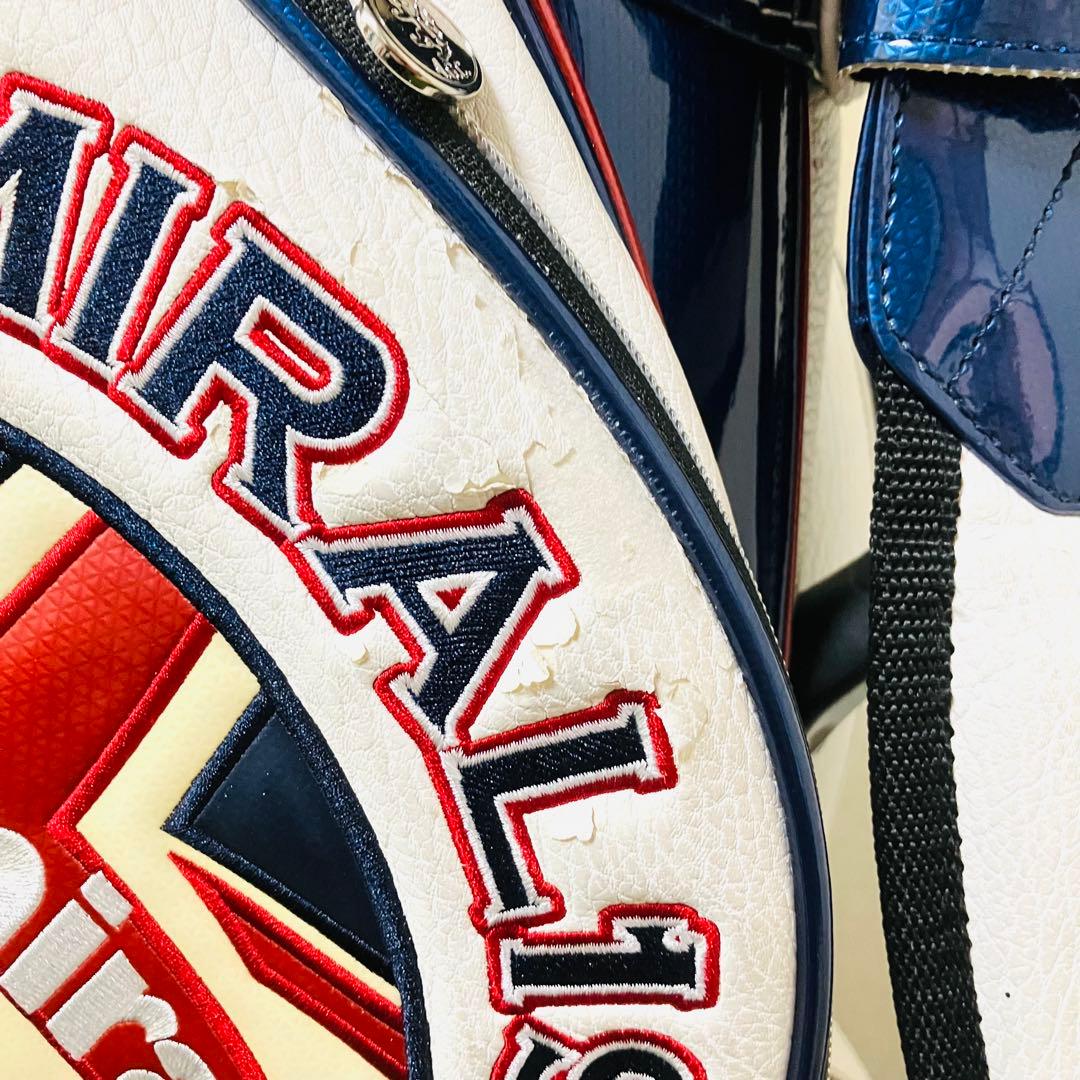 Admiral アドミラル キャディバッグ ユニオンジャック トリコロール 美品