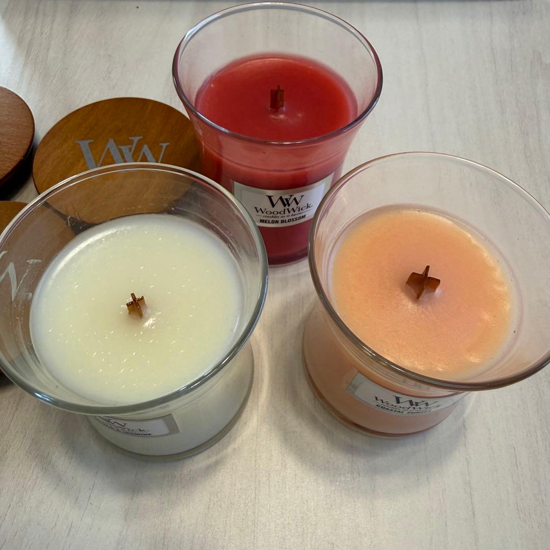 WoodWick ウッドウィック キャンドル おまとめ3点