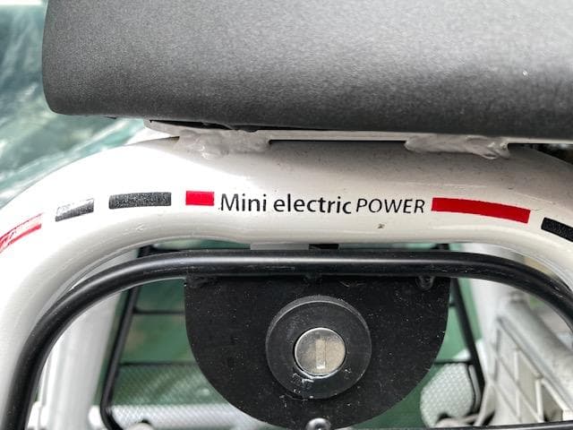 電動アシスト三輪車 バッテリー残量表示付き