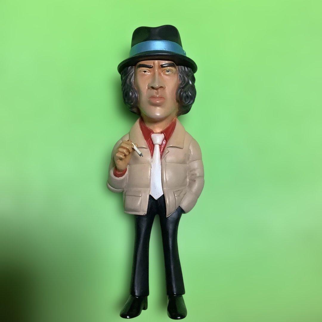 松田優作★ソフビ★フィギュア★探偵物語★工藤ちゃん★塗装済み完成品★赤シャツ版