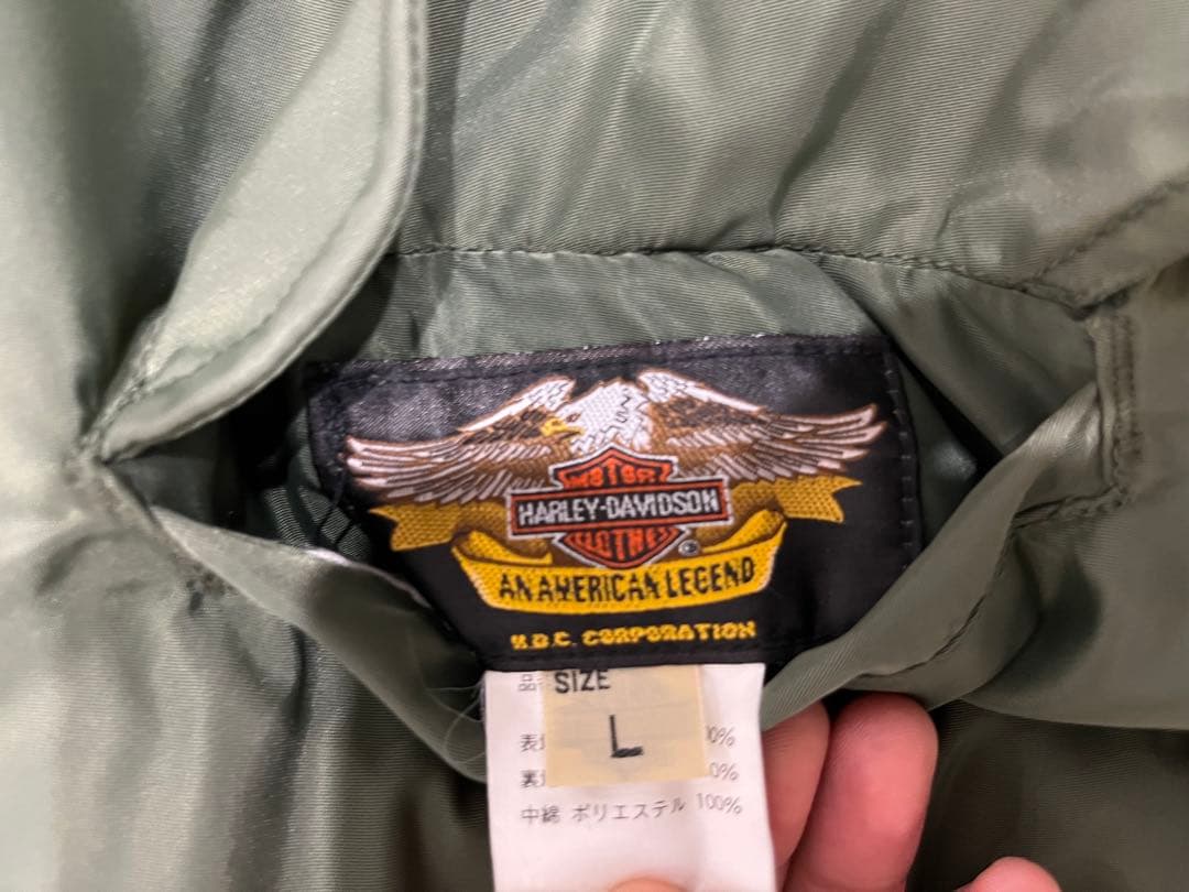 ハーレーダビットソンHarley-Davidson MA-1フライトジャケット