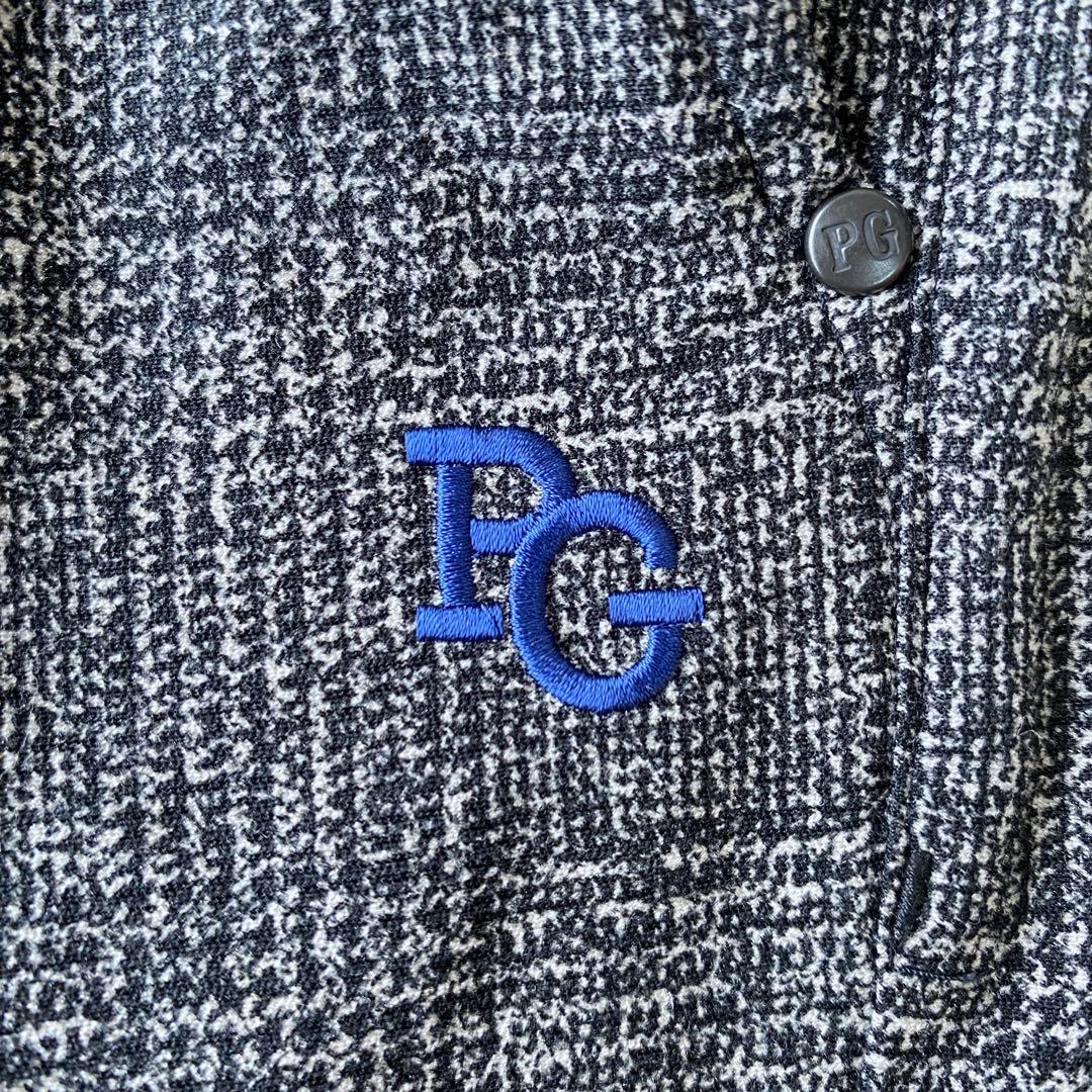 【美品】パーリーゲイツ　ストレッチパンツ　30周年　大きいサイズ　グレンチェック