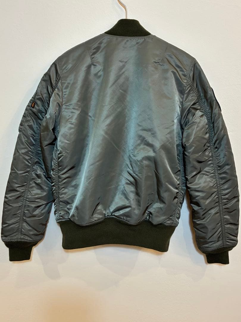 ALPHA フライトジャケット MA-1 グリーン S - ジャケット・アウター新しい