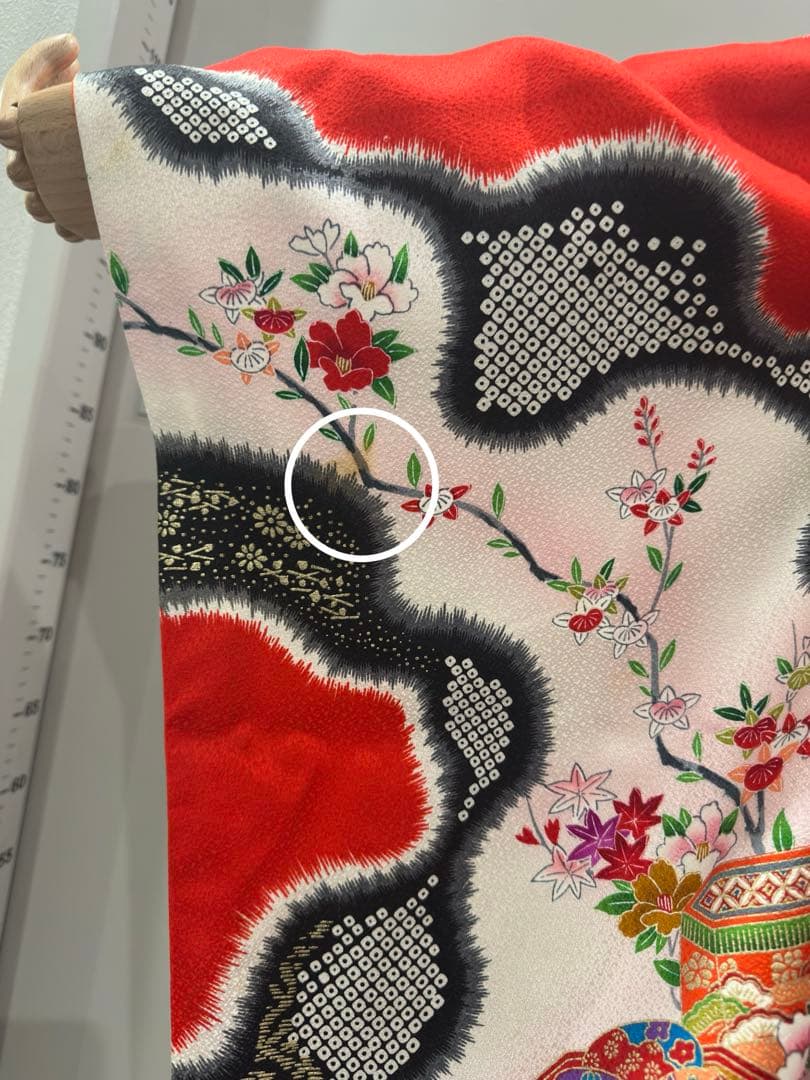 正絹　七五三　着物　フルセット　7歳