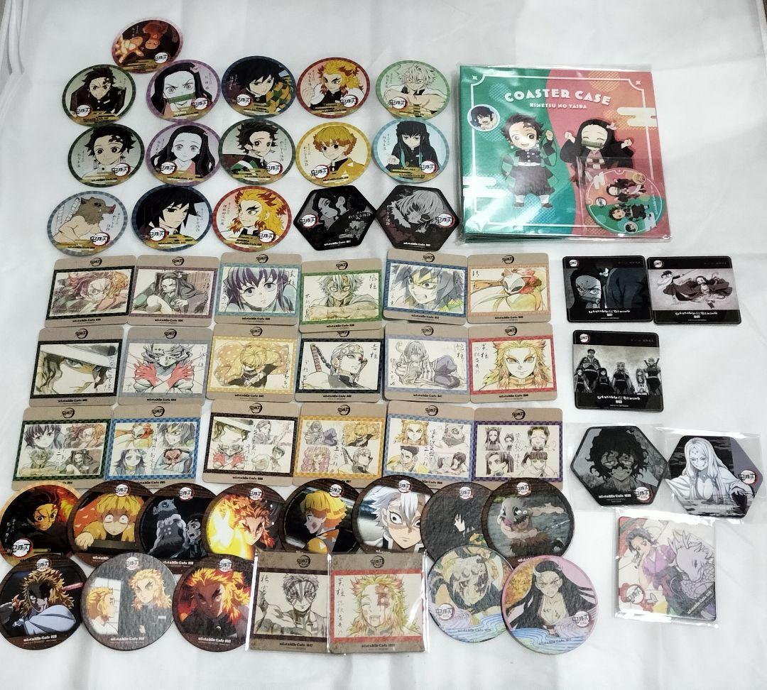 鬼滅の刃 冨岡義勇 柱カフェ 原画陶器コースター4セット