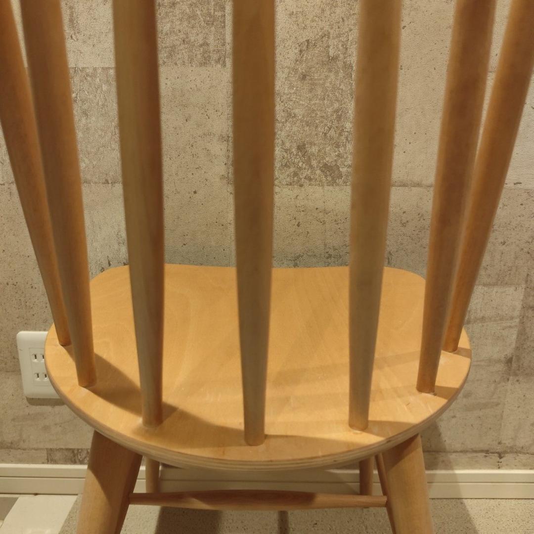 ② unico KOTONA ウィンザーチェア ハイバック コムバック 1脚