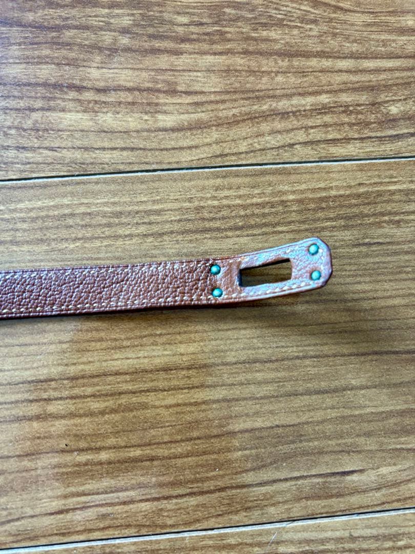 エルメス《ミニ・ケリー》 ドゥブルトゥール　レザー　ブレスレット