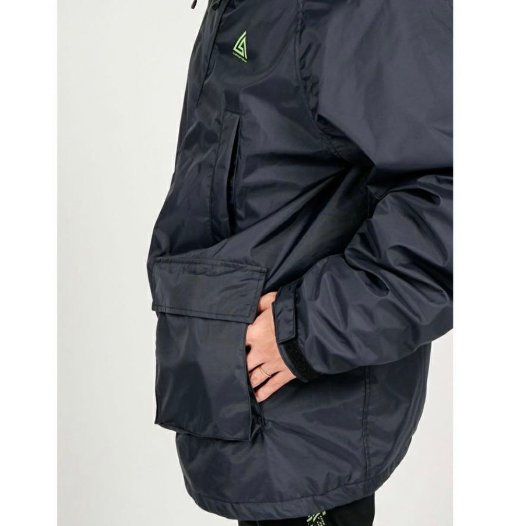 【Mサイズ】LTT TL HALF COAT BLK 機能性素材 防寒