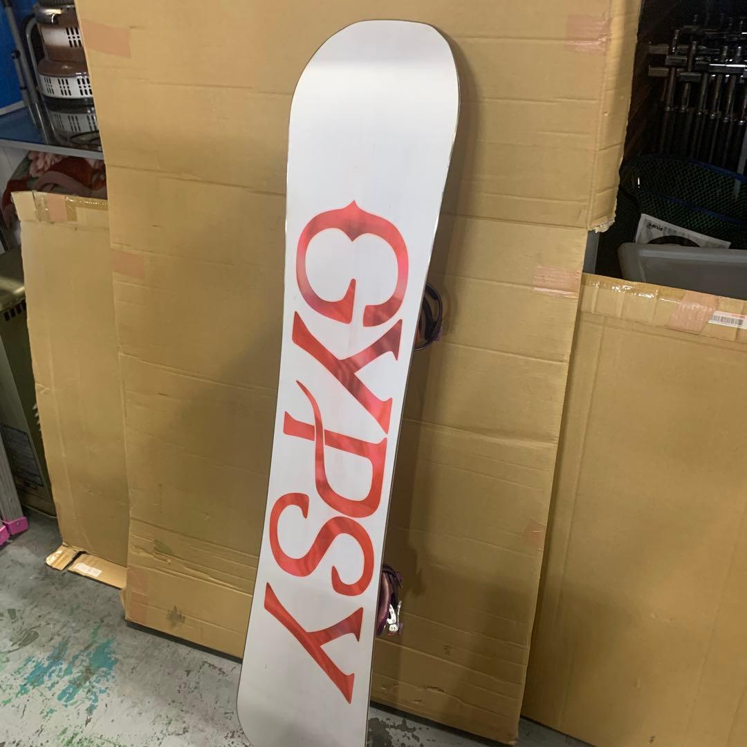 GYPSY SALOMON 143 スノーボード セット