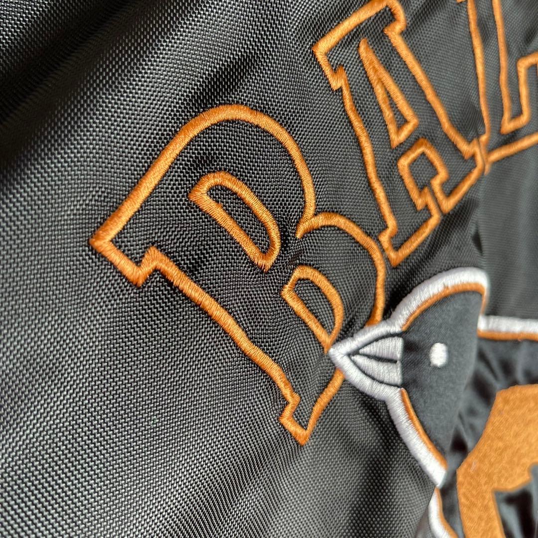 オールド 激レア90s MLB オリオールズ 刺繍ロゴ スタジャン - メルカリ