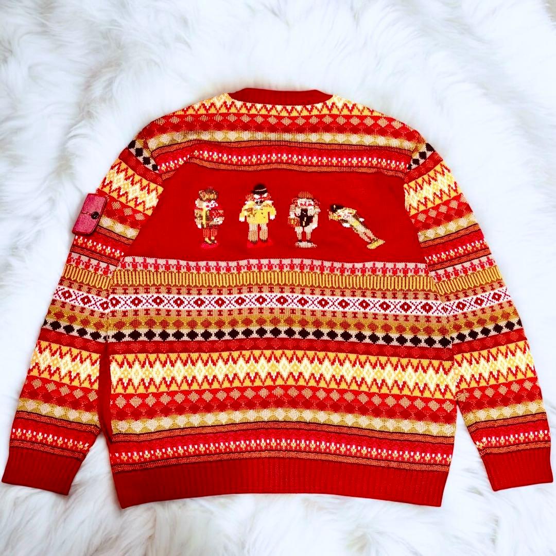 美品 Karl Helmut カールヘルム ノルディック ニット カーディガン