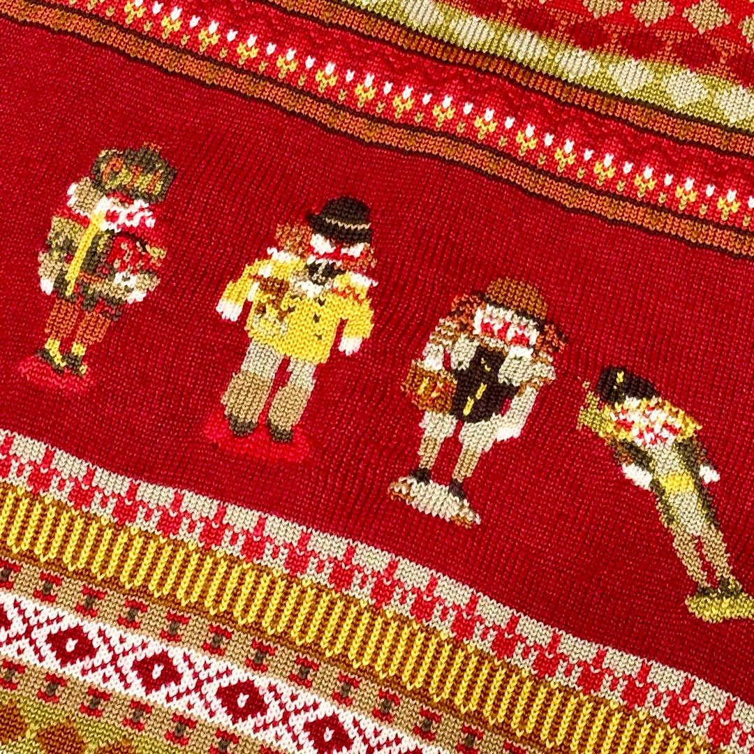 美品 Karl Helmut カールヘルム ノルディック ニット カーディガン