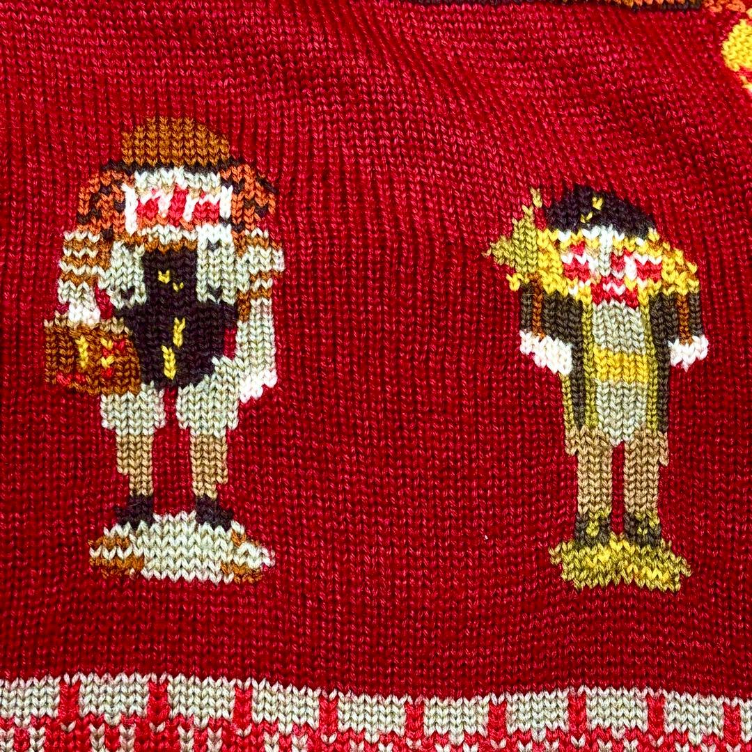 美品 Karl Helmut カールヘルム ノルディック ニット カーディガン