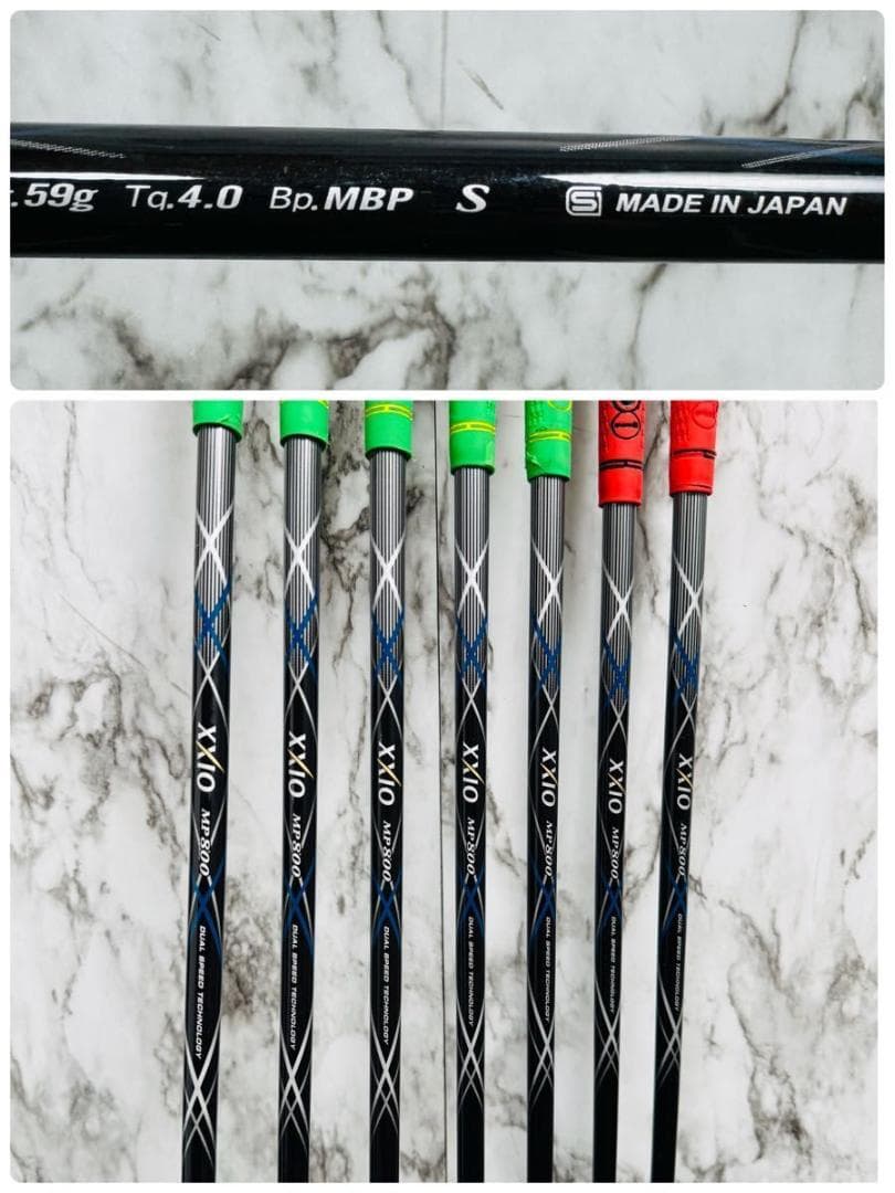 【良品】初心者推奨 8代目ゼクシオ XXIO8 メンズアイアンセット 7本 S