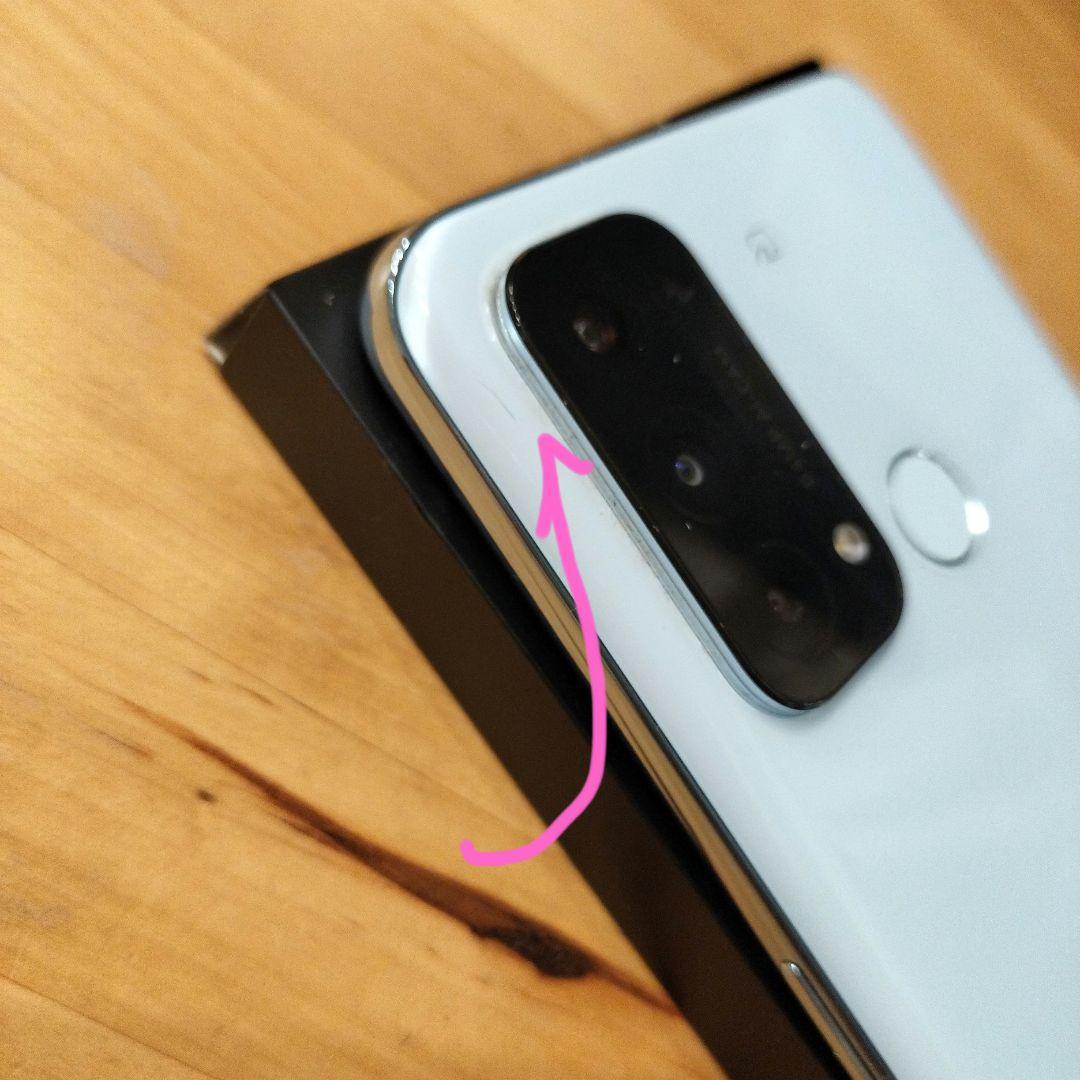 OPPO Reno5 A 5G アイスブルー 純正ケース、箱付き OPPO Reno 5A